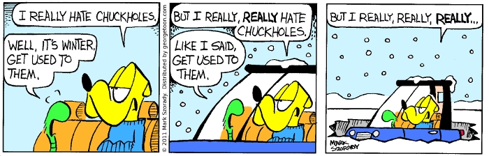 Chuckholes