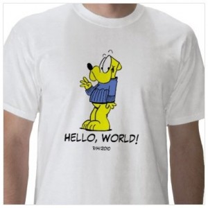 Hello, World! Commemorative T-Shirt