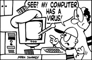 computer has a virus