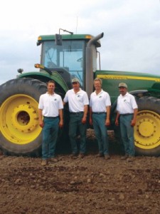 Todd, Kurt, Scott, and Jody of Michael Farms