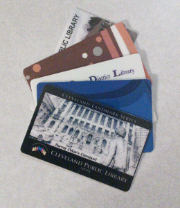 Mark's library cards